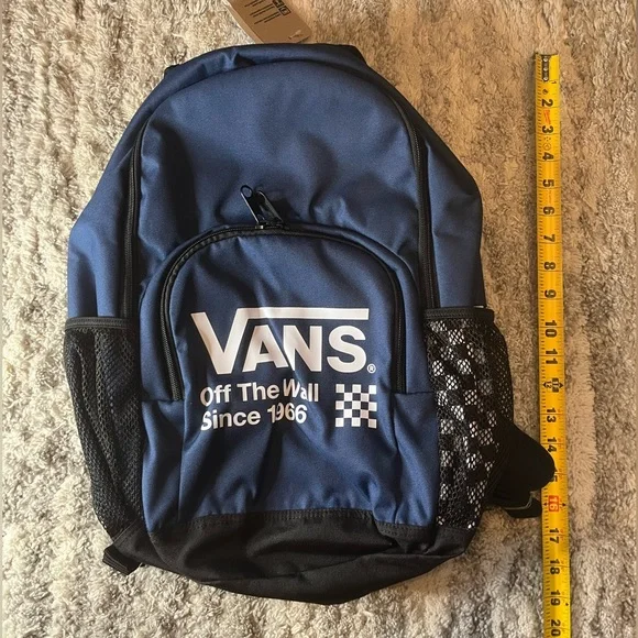 Vans Backpack Alumni 3 Black classic NWT VANS Alumni 3 Black Floral School Pack Backpack for sale  main image 3